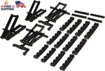Peachtree Woodworking Supply 2 Pack Of 4 Way Pressure Clamps For Clamping Panels. Fixed Price $112.40.
