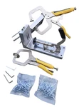Sommerfeld's 3-IN-1 Solid Aluminum Pocket Hole Jig With Two Cabinet Face Frame. Fixed Price $49.99.