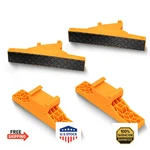 Powertec Swivel Jaws 4 Pack Add-on Pivot For Parallel Clamps Irregular Shap. Fixed Price $45.30.
