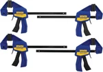 Irwin Quick-grip 1964758 One-handed Mini Bar Clamp Pack, 6", Blue. Fixed Price $34.67.