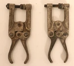 Vintage Knu-vise Metal Welding Aviation Toggle Spindle Clamp.s P-400 1/2". Fixed Price $8.95.