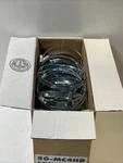 Lot Of (50) Everbilt 4" Galvanized Steel Worm Gear Clamps MC4HD. Fixed Price $50.00.