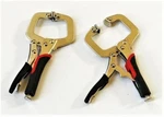2 Cal-hawk Super Grip 6" Locking Vise Clamp Pliers W/flex Pads Welding BPL06RA. Fixed Price $18.99.