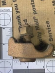 One Burndy GB34 300-500 Cu Bar 1 Piece Ground Separates Cable Clamp. Fixed Price $31.59.