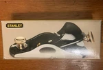 Stanley Surform Series 12-920 Block Plane, 1-5/8 In W Blade, Iron Body, Gray. Fixed Price $42.00.