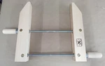 Dubuque Clamp Works Made Usa Wood Hand Screw 14 Inch Hard Maple Jaw. Fixed Price $41.94.