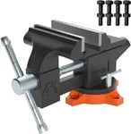 Bench Vise, 4.5-INCH Jaw Width 3.3-INCH Opening, 240-DEGREE Swivel Locking. Fixed Price $42.99.