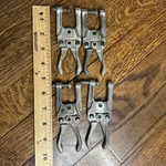 Vintage Knu-vise Metal Welding Aviation Toggle Spindle Clamps P-400 1/2". Fixed Price $24.99.