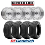 15 Centerline Auto Drag Staggered Lite Wheels & Bfgoodrich Radial Tires Set. Fixed Price $2095.00.