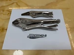 Blue-point Tools New 2 Piece Locking Pliers Lot Set BLP6LN BLP10. Fixed Price $69.95.