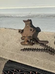 Vintage Ridgid B-C-4 Benchtop Chain Pipe Vise 1/8"-4". Fixed Price $59.95.