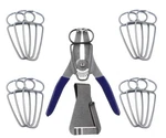 Collins Spring Loaded Pliers With 13 Miter Clamps And Clip Holder Proudly. Fixed Price $96.15.