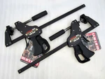 2X Nos Vintage Quick Grip Advantage Power Bar Clamps 5912ADV Made Usa. Fixed Price $239.95.