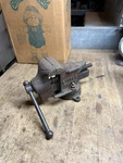 Antique Old Little Giant No 25 Machinist Work Bench Mounted Vice Vise Tool Usa. Fixed Price $149.99.