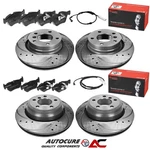 Bmw Series 325I E93 Front & Rear Drilled Grooved Brake Discs Brembo Pads. Fixed Price $435.51.