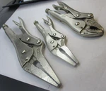 Mac 3PC MLP5CJ MLP4LN MLP9LN Needle Nose Curved Jaw Vise Grip Locking Plier Set. Fixed Price $59.88.