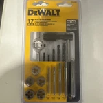 Dewalt Metric Steel Tap And Die Set 17-PIECE New In Box DWA1450. Fixed Price $36.40.