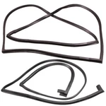 New Lh & Rh Cargo Door Seal Set Side Rear / 1961-1967 Ford Econoline Van. Fixed Price $117.99.