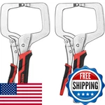Maxpower 11-INCH Locking Clamp Set 2 Pack Heavy Duty Pliers Regular. Fixed Price $53.05.