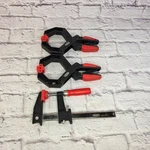 Bessey Adjustable Set With F-style And Spring For Woodworking. Fixed Price $31.62.