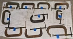 Various Vintage C-clamps. Fixed Price $15.00.