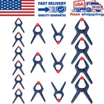 Workpro 16PIECE Spring Clamp Set 6-1/2" 4-1/2" 3-3/8" Nylon New. Fixed Price $16.99.