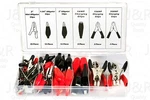 60 Alligator Clip Assortment Set Test Lead Electrical Battery Clamp Connector. Fixed Price $10.95.