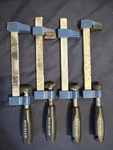 Rockler Sliding Bar Clamps 4.5" Jaw Opening Range Set Of. Fixed Price $25.00.