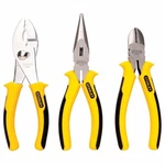 Stanley 84-056 Bi-material Plier Set 3 Piece. Fixed Price $34.70.