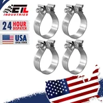 Inch Exhaust Clamps Narrow Band 304 Stainless Steel Pcs Heavy Duty. Fixed Price $28.99.