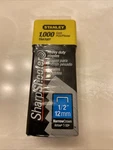 Stanley TRA708T Sharp Shooter Narrow Heavy Duty Staples 1/2 In.. Fixed Price $7.00.