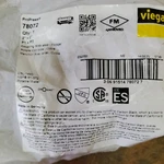 Viega 78072 Propress Coupling With Stop, 2" X Copper 2IN W/ New. Fixed Price $25.00.