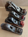 Stanley Wood Hand No. 110 3 Unbranded Planes. Fixed Price $21.95.