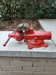 Vtg Wilton Cadet Bullet 9145 Mechanic 4.5 Bench Vise W/swivel Base. Fixed Price $395.00.