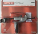 Craftsman Auto-adjust Push Peg Clamp 1/2" Height 3/4" 20MM Hole 49808. Fixed Price $14.99.