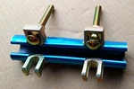 Lasco Two/ Double Bolt Pipe Repair Clamp Unit Blue Steel 1/2" X 6 Half? Inch. Fixed Price $14.95.