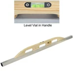 Buckeye Concrete Straight Edge One Man Darby Screed 4' X 1.5" W/ Level Vial. Fixed Price $83.90.
