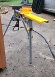 Rockwell Jawhorse Portable Material Support Station With Adjustable Base. Fixed Price $215.00.