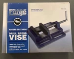 Central Forge 4 Inch Drill Press Vise Rugged Cast Iron Box Item# 30999. Fixed Price $29.96.