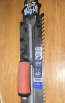 Marshalltown Layflat Notched Trowel 16X4IN Steel Plastic Silver Red Black. Fixed Price $15.00.