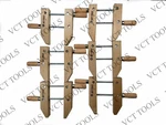 6 Pack 7" Woodworking Clamps Great Large Project Clamping Tool. Fixed Price $49.95.