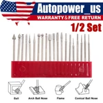 Diamond Grinding Carving Cutting Burr Bit Set For Dremel Rotary Stone Tool Glass. Fixed Price $8.48.