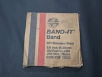 Bandit C205EDP13205 Stainless Steel Strap 5/8" , 100 Feet New. Fixed Price $180.00.