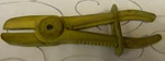 Turtle Jaws 7" Long Yellow Line Hose Clamp Pliers #70533 Made Australia. Fixed Price $15.00.