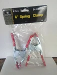 New! Champion Quality Tools 6" Spring Clamp 2 Pack. Fixed Price $8.00.