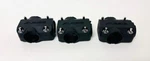 Set Of 3 Alesis Nitro Pro Rack Clamps Dm Crimson Strike. Fixed Price $19.99.