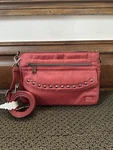 Lug Cross Body Handbag Shoulder Purse Red. Fixed Price $29.00.