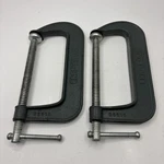 Craftsman 66676 Malleable Steel 6X3 Inch C-clamp Made Usa. Fixed Price $39.87.