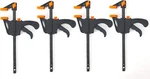 Vct 4PC Woodworking Bar Furniture Handwork Tool F-clamp 4IN Black. Fixed Price $18.99.