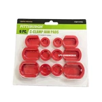 Pittsburgh C-clamp Jaw Pads. Fixed Price $9.00.